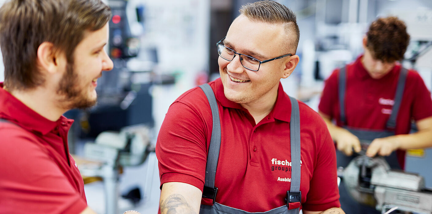 Azubi wird angeleitet